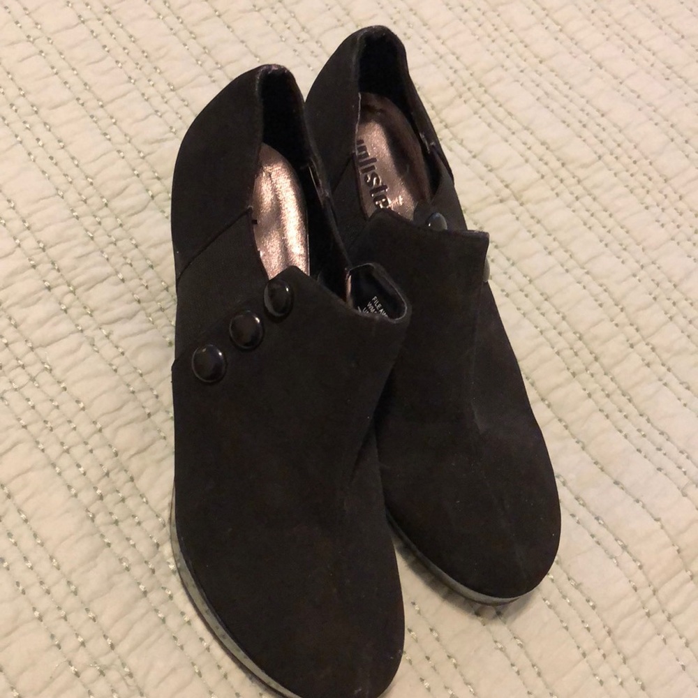 Black high heels